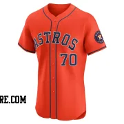 Men's Houston Astros Andre Scrubb Elite Orange Alternate Vapor Premier Jersey