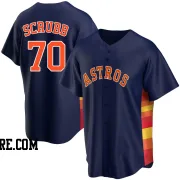 Men's Houston Astros Andre Scrubb Replica Navy Alternate Jersey