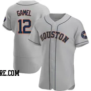 Men's Houston Astros Ben Gamel Authentic Gray Road Jersey