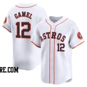 Men's Houston Astros Ben Gamel Limited White Home Jersey