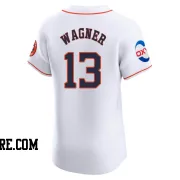 Men's Houston Astros Billy Wagner Elite White Home Patch Jersey