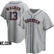 Men's Houston Astros Billy Wagner Replica Gray Road Jersey