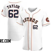 Men's Houston Astros Blake Taylor Authentic White Home Jersey