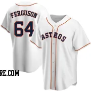 Men's Houston Astros Caleb Ferguson Replica White Home Jersey