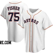 Men's Houston Astros Cameron Fisher Replica White Home Jersey