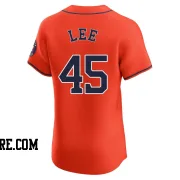 Men's Houston Astros Carlos Lee Elite Orange Alternate Vapor Premier Jersey