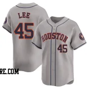 Men's Houston Astros Carlos Lee Limited Gray Away Jersey