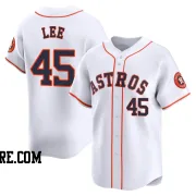 Men's Houston Astros Carlos Lee Limited White Home Jersey