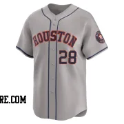 Men's Houston Astros Cesar Cedeno Limited Gray Away Jersey