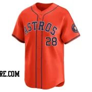 Men's Houston Astros Cesar Cedeno Limited Orange Alternate Jersey