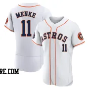 Men's Houston Astros Denis Menke Authentic White 2022 World Series Champions Home Jersey