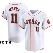 Men's Houston Astros Denis Menke Limited White Home Jersey