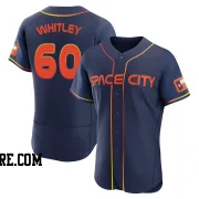 Men's Houston Astros Forrest Whitley Authentic Navy 2022 City Connect Jersey