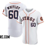 Men's Houston Astros Forrest Whitley Authentic White 2022 World Series Champions Home Jersey