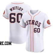 Men's Houston Astros Forrest Whitley Elite White Home Jersey