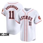 Men's Houston Astros Grae Kessinger Limited White Home Jersey