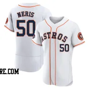 Men's Houston Astros Hector Neris Authentic White 2022 World Series Champions Home Jersey