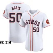 Men's Houston Astros Hector Neris Elite White Home Jersey