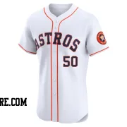 Men's Houston Astros Hector Neris Elite White Home Jersey