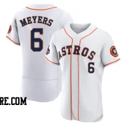 Men's Houston Astros Jake Meyers Authentic White 2022 World Series Champions Home Jersey