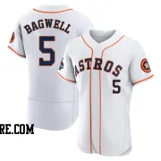 Men's Houston Astros Jeff Bagwell Authentic White 2022 World Series Champions Home Jersey