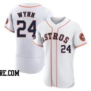 Men's Houston Astros Jimmy Wynn Authentic White 2022 World Series Champions Home Jersey