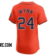 Men's Houston Astros Jimmy Wynn Elite Orange Alternate Vapor Premier Jersey