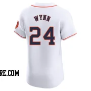 Men's Houston Astros Jimmy Wynn Elite White Home Jersey