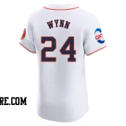 Men's Houston Astros Jimmy Wynn Elite White Home Patch Jersey