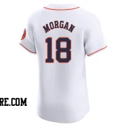 Men's Houston Astros Joe Morgan Elite White Home Jersey