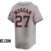 Men's Houston Astros Joe Morgan Limited Gray Away Jersey