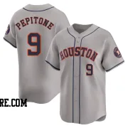 Men's Houston Astros Joe Pepitone Limited Gray Away Jersey