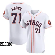 Men's Houston Astros Josh Hader Elite White Home Jersey