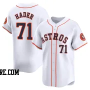 Men's Houston Astros Josh Hader Limited White Home Jersey