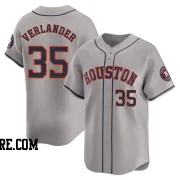 Men's Houston Astros Justin Verlander Limited Gray Away Jersey