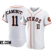 Men's Houston Astros Ken Caminiti Authentic White 2022 World Series Home Jersey