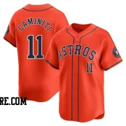 Men's Houston Astros Ken Caminiti Limited Orange Alternate Jersey