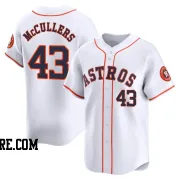 Men's Houston Astros Lance Mccullers Jr. Limited White Lance McCullers Jr. Home Jersey