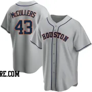 Men's Houston Astros Lance Mccullers Jr. Replica Gray Lance McCullers Jr. Road Jersey