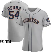 Men's Houston Astros Roberto Osuna Authentic Gray Road Jersey