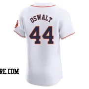 Men's Houston Astros Roy Oswalt Elite White Home Jersey