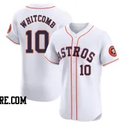 Men's Houston Astros Shay Whitcomb Elite White Home Jersey