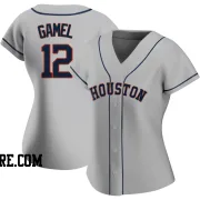 Women's Houston Astros Ben Gamel Authentic Gray Road 2020 Jersey