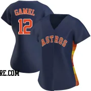 Women's Houston Astros Ben Gamel Authentic Navy Alternate Jersey