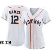 Women's Houston Astros Ben Gamel Authentic White 2022 World Series Home Jersey