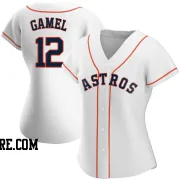 Women's Houston Astros Ben Gamel Replica White Home Jersey