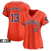 Women's Houston Astros Billy Wagner Limited Orange Alternate Jersey