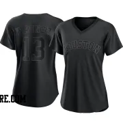 Women's Houston Astros Billy Wagner Replica Black Pitch Fashion Jersey