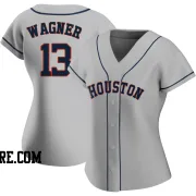 Women's Houston Astros Billy Wagner Replica Gray Road 2020 Jersey