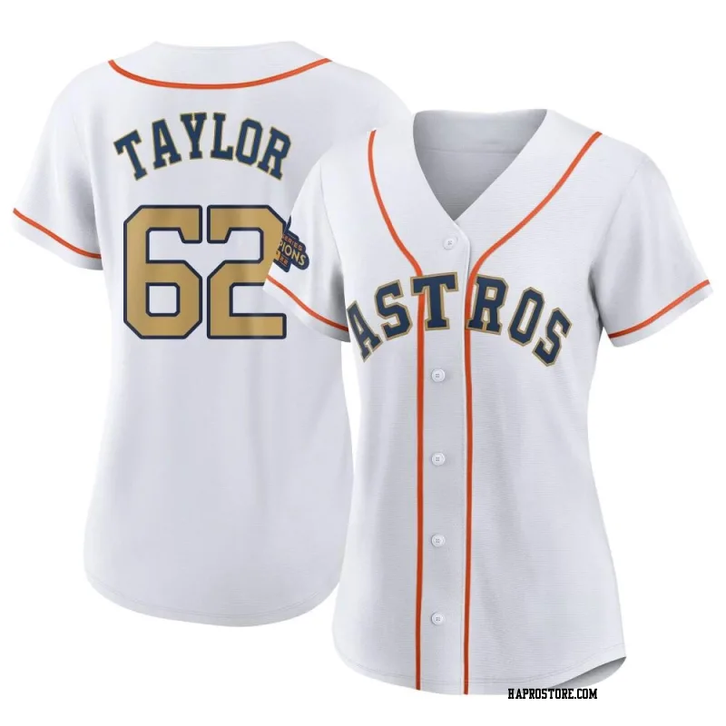 Women's Houston Astros Blake Taylor Authentic Gold White 2023 Collection Jersey